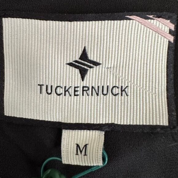 Tuckernuck Women’s Black Onyx Tulle Mesh Lace Giselle Maxi Dress Size M New - Picture 6 of 10